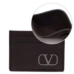 [발렌티노] 23FW 남성 메탈 V 로고 카드지갑 (3Y2P0U45 YGP KG8 23F)