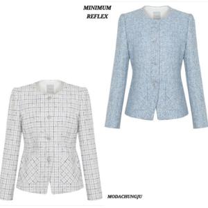 [미니멈]미니멈MD 라운드넥 트위드 자켓  MD MMXBAWJ3070_CJ