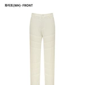 [디즈니골프]남성 심플 일자핏 퀼팅 패딩 팬츠 (SO4MPP032)_US