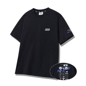 [지프]공용 FREE SPIRIT 루즈핏 반팔티셔츠(JQ2TSU103)