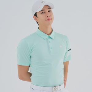 [레노마골프] 남성 등판 조직감 카라 반팔 티셔츠 RMTYM2114-830