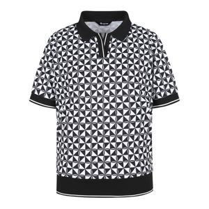 [레노마골프] 여성 바람개비 패턴 요꼬 카라 반팔 티셔츠 RWTPN6115-199