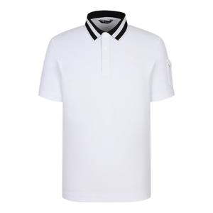 [레노마골프] 남성 스트라이프 배색 요꼬 카라 반팔 티셔츠 RMTPN2105-101