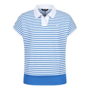 [레노마골프] 여성 스트라이프 가오리핏 카라 반팔 티셔츠 RWTYN6107-906