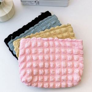 엠보 구름 파우치 소품정리 클러치백 캔버스파우치