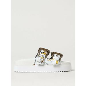 [VERSACE] 라프리마 여성 플랫 샌들 78VA3SM1ZS366 G03 화이트 /6