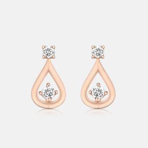 스틸라 14K 로즈 귀걸이 A233GE0353R4A