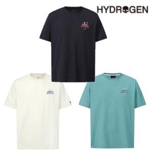 [하이드로겐] 유니 스컬 헤리티지 그래픽 티셔츠 H31E2TR254
