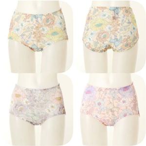 [비너스] 25SS 부인군팬티(모달 파스텔 꽃 나염) 밑위높음 (VPT6739)