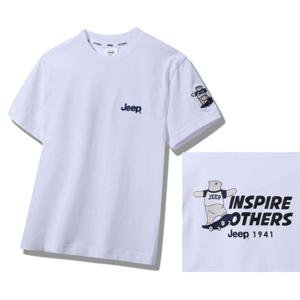 [지프키즈]25신상 남여공용키즈   보드곰 반팔티KQ2TSU102-1_US