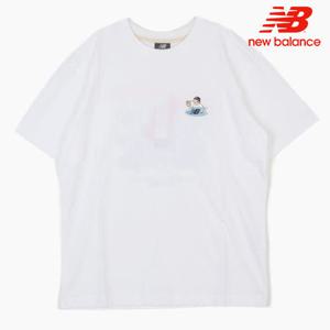 [뉴발란스]뉴발란스 UNI NB 보드샵 반팔티 세미오버핏 NBNEFCO24