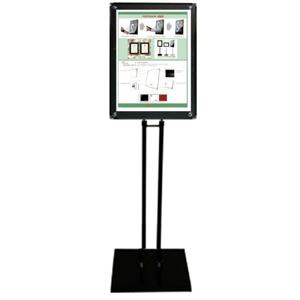 포스터 자석액자 스탠드(APS-47B) B4 흑색펄판넬 액자스탠드 포스터액자스탠드 포스터자석스탠드 판촉물스