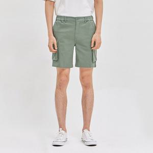 남) 백밴딩 트윌스판 카고 5부 하프팬츠_AL2WL522-KA