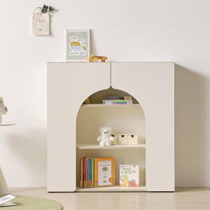 나무뜰 버디 E0등급 3단 책장 와이드 교구장 아기 유아 책장 수납장 MRF044C (착불)