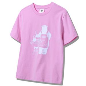 [지프키즈]25신상 남여공용키즈 후로피 곰 반팔티KQ2TSU224-1_US