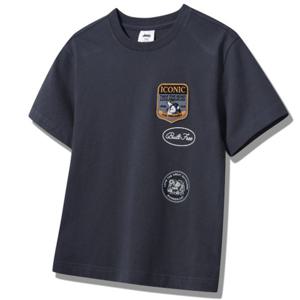 [지프키즈]25신상 남여공용키즈 와펜 반팔티KQ2TSU222-1_US