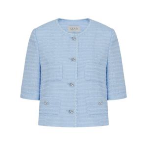 [린]샤네린 트위드 자켓(LCJKPE0100/라이트블루)_DG