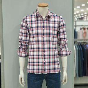 [크로커다일남성][모다남양주]핑크씨어서커 남방셔츠CDAABWS1412