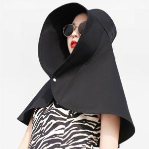 뜨거운 여름철 햇빛 차단 보호 와이드 사하라캡 모자