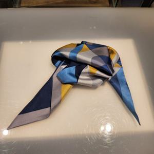 듀퐁셔츠 TE5SM63KS303TNY 25SS 듀퐁 스카프 간절기용 실크 양면 숏 듀퐁 넥카프