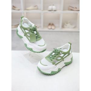 [블리아르]가죽 망사 캐주얼 여름 스니커즈 7cm BLMD500733_GN