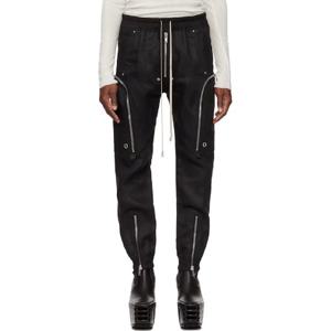 릭오웬스 카고팬츠 블랙 할리우드 바우하우스 카고 팬츠 251232M188016