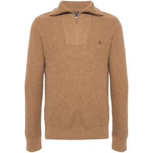 폴로 랄프로렌 와플 니트 집업 스웨터 710941101003