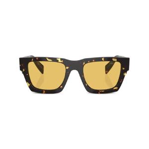 프라다 톨토이즈셸 이펙트 스퀘어 프레임 선글라스 SPRA0616O10C