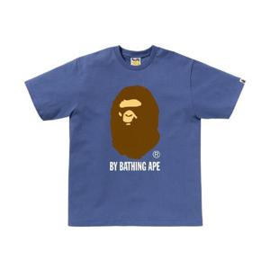 베이프 바이 베이싱 에이프 티셔츠 블루 0ZXTEM002101O