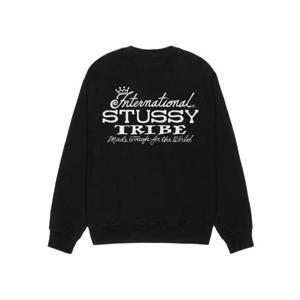 스투시 이스트 피그먼트 다이드 크루 블랙 1915020