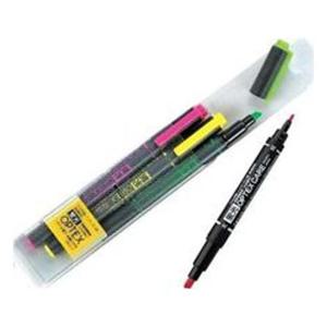 제브라 옵텍스케어 형광펜/3색세트/OPTEX CARE