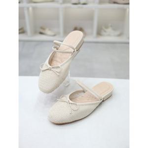 [코디엘루]리본장식 여성 뮬 블로퍼 샌들 3cm CDMD100482_GN