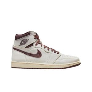 조던 1 x 아 마 마니에르 레트로 하이 OG SP 세일 앤 버건디 DO7097-100