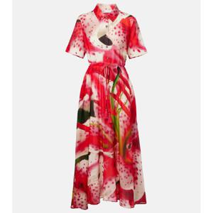 토리버치 프린트 실크 코튼 셔츠 드레스 P01070289