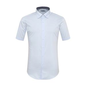 [레노마(셔츠)](레노마셔츠 ) 구김없는 여름반팔 레이온 혼방 슬림핏 (RZUSL1950BU)