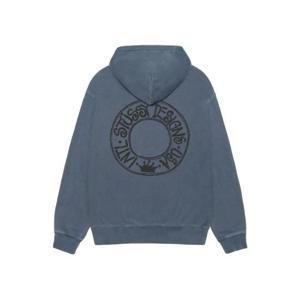 스투시 부아나 피그먼트 다이드 후드 네이비 1925052T