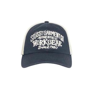 스투시 로우 프로파일 워크기어 스트랩백 네이비 1311179