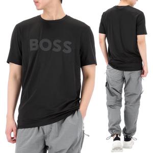 25SS 휴고보스 빅 로고 액티브 반팔 티셔츠 50531244 001