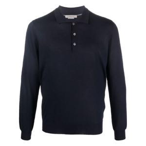 25 FW 꼬르넬리아니 긴소매 울 폴로 셔츠  90M5292825126 TP432381435