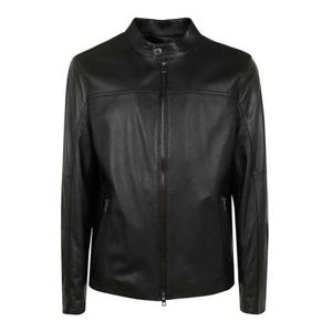 마이클 코어스 가죽 자켓 CB98CF17KS001 Black