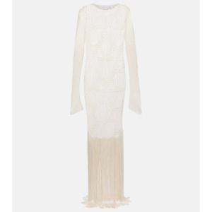 Stella McCartney 프린지 크로셰 맥시 드레스 P01046739