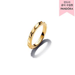[판도라(주얼리)][백화점 보증서 제공] 리플드 밴드 링 163885C00