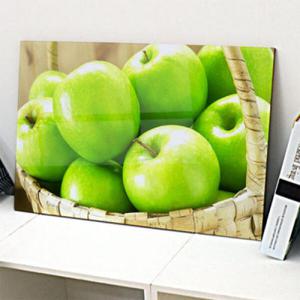 아트박스/꾸밈 ii136-아크릴액자_초록사과바구니(대형)