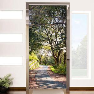 아트박스/꾸밈 ia947-한적한나무숲길_현관문시트지