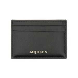 알렉산더맥퀸 여성 블랙 카드 지갑 836556_1MAAF1000