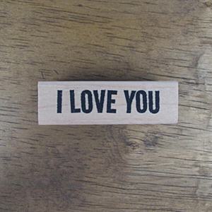 아트박스/스탬프 하우스 [메세지]빈티지1 I Love you