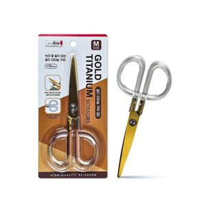 아트박스/아이비스 4000 골드티타늄가위(중)