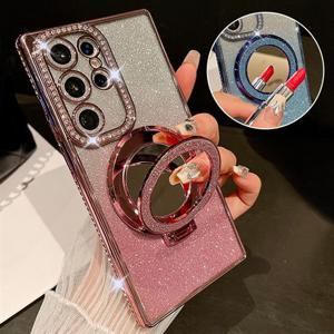 갤럭시A55 A35 A34 A24 A17 A16 A15 맥세이프링거울글리터케이스