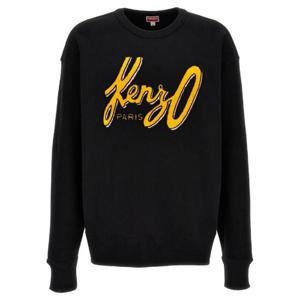 Kenzo 아카이브 로고 자수 크루넥 스웨트셔츠 FD65SW0884MB 99J TP942881759