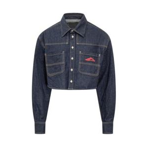 디스퀘어드2 블라우스 S80DL0030D30011 470 BLUE